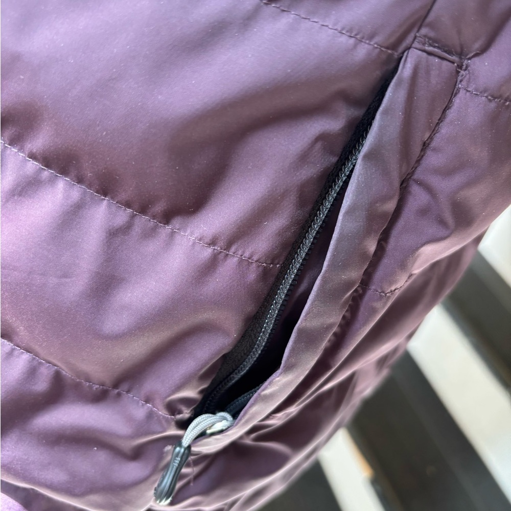Women's Purple Puffer Jacket - Picture 4 of 8